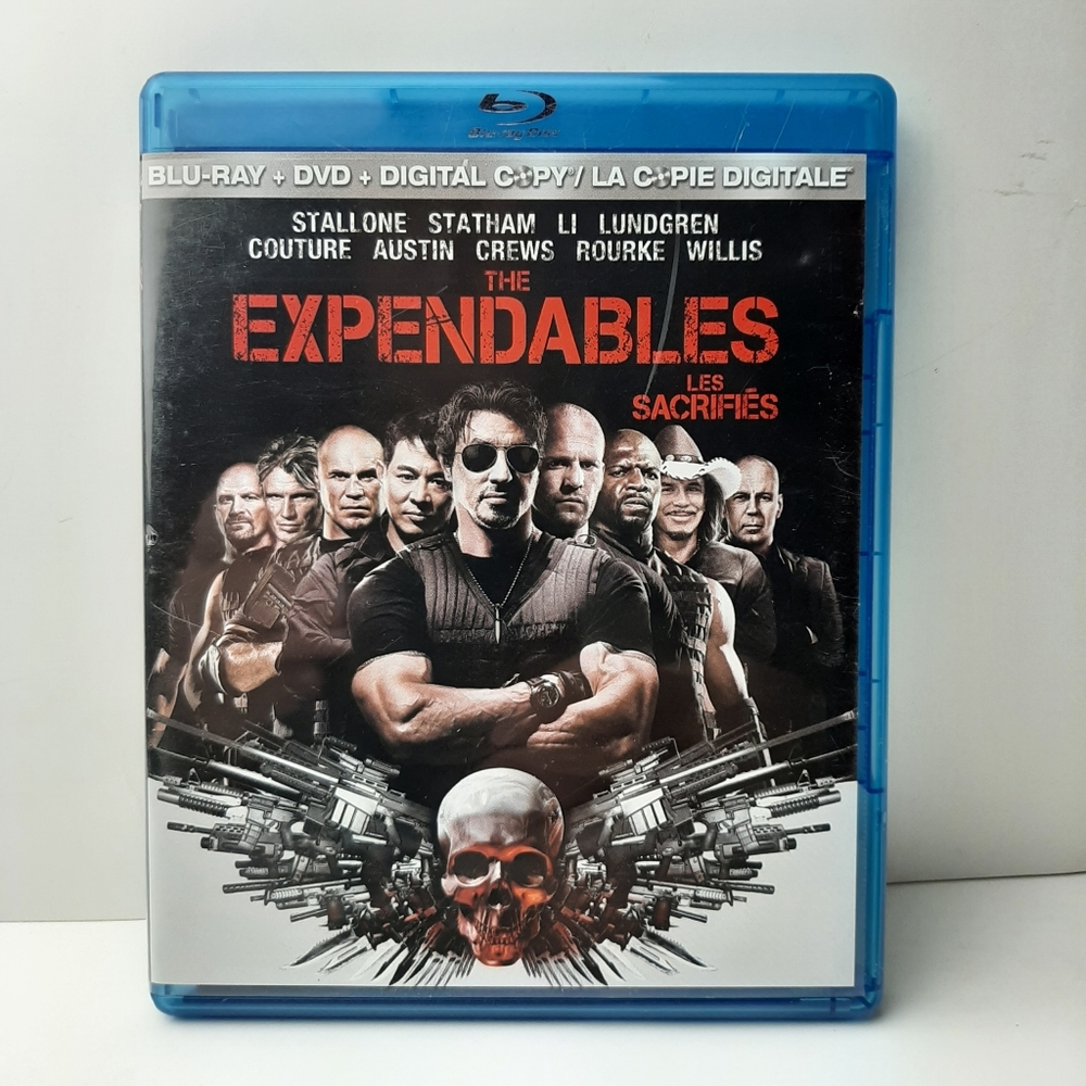 🍒4 for $20🍒 The Expendables Bilingual (Blu-ray / DVD Combo) Action Movie
